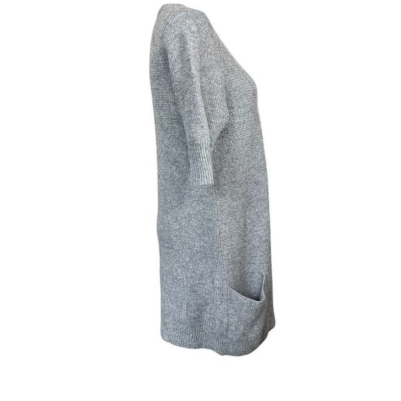 Eileen Fisher Button Down Cardigan Sweater Wool Cashmere Elbow Sleeve Medium EUC - Picture 2 of 14